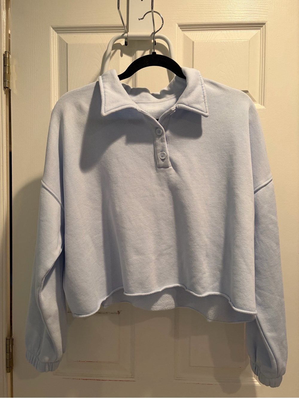 NWT Aerie Sky Blue Fleece Of Mine Sweater Medium